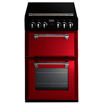 Stoves Richmond 550E Electric Mini Range Cooker, Jalapeño Red